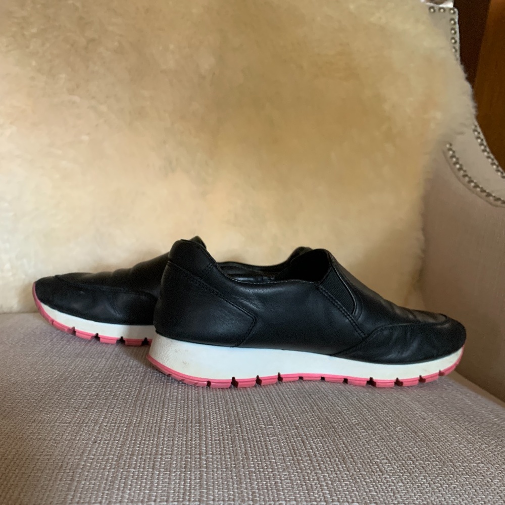 COPY - Prada Leather Slip-On Sneaker Size 38